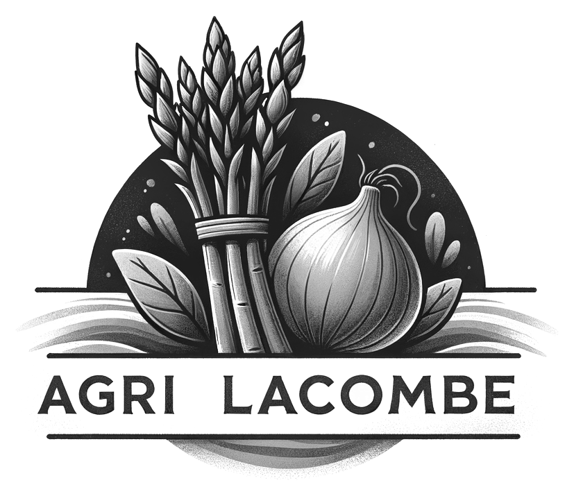 Logo Agri Lacombe — Noir et blanc